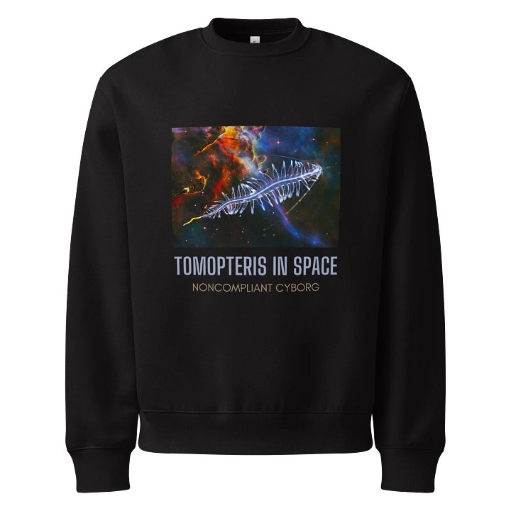 Tomopteris in Space Sweatshirt product image (1)