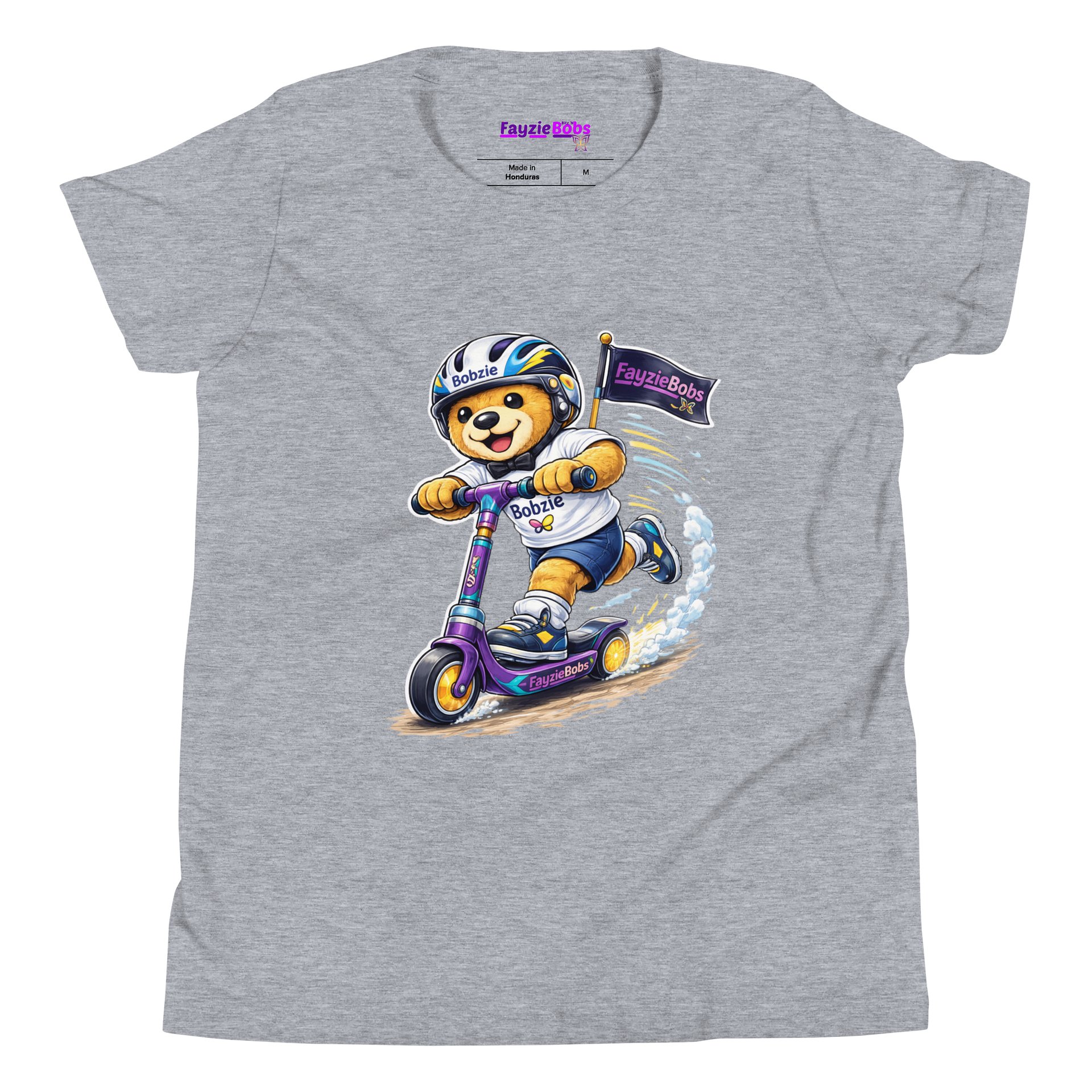 Bobzie Scooter Adventure Youth Tee | Premium Edition by FayzieBobs product image (4)