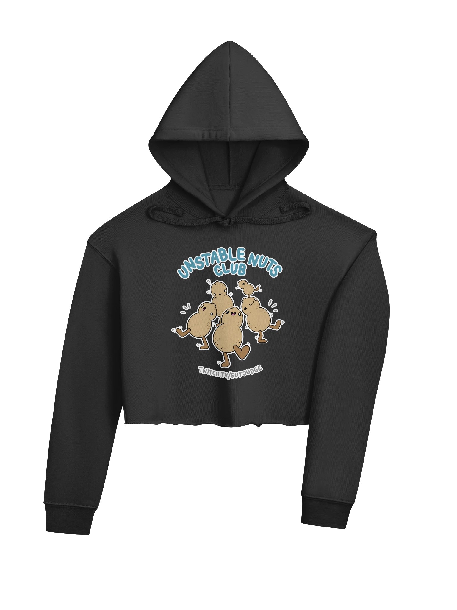 Unstable Nuts Club Crop Hoodie product image (4)