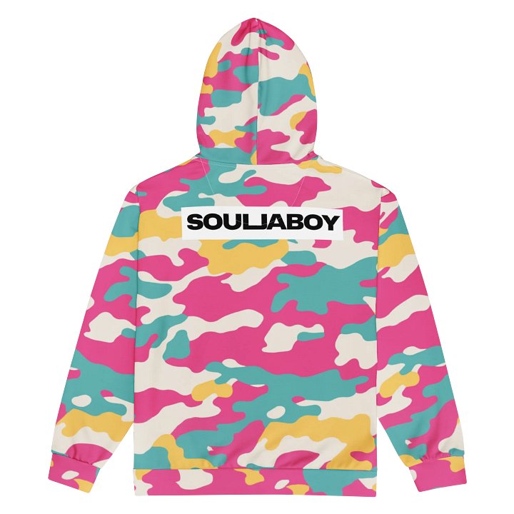 SOULJABOYDRIPCO Camo Hoodie product image (2)