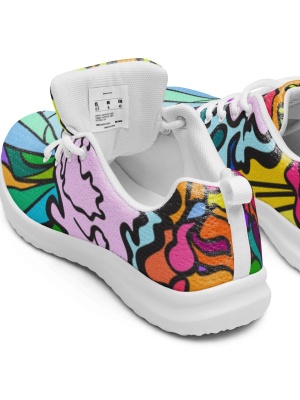 Vibrant Fusion Men's Sneakers - Wave at Sunset product image (7)