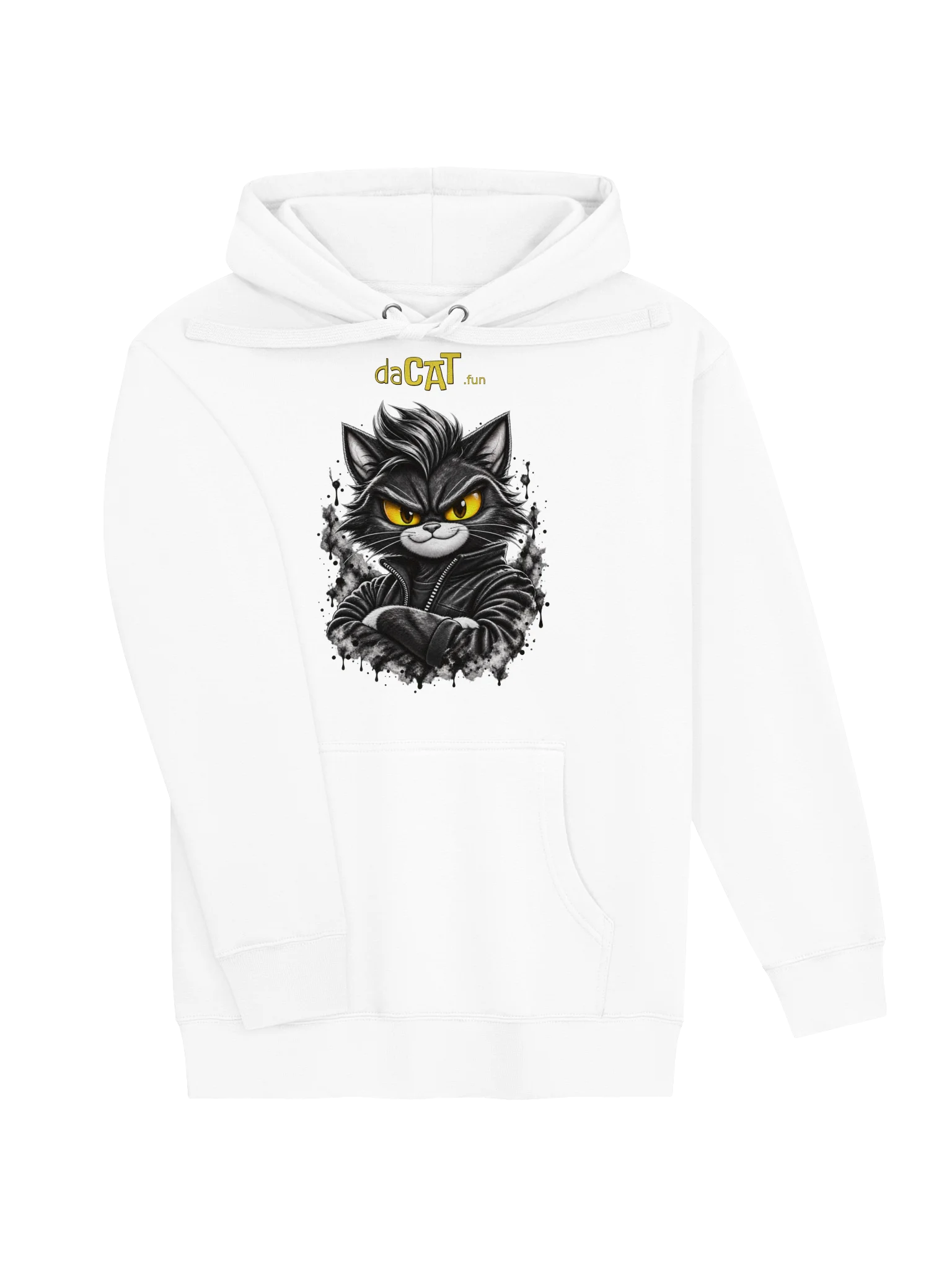 daCAT Ghost White Hoodie product image (3)