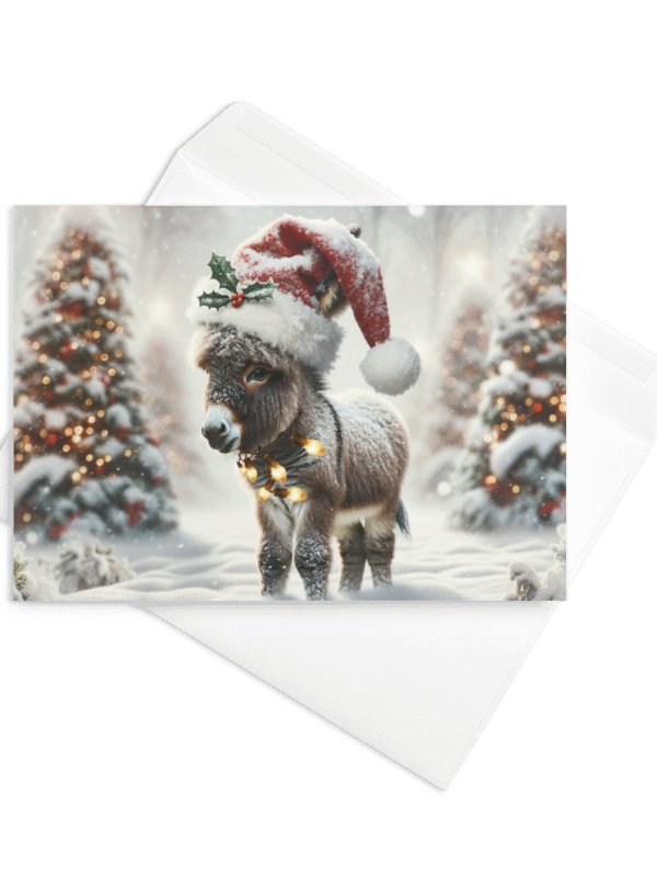 Festive Donkey Christmas Greetings product image (6)