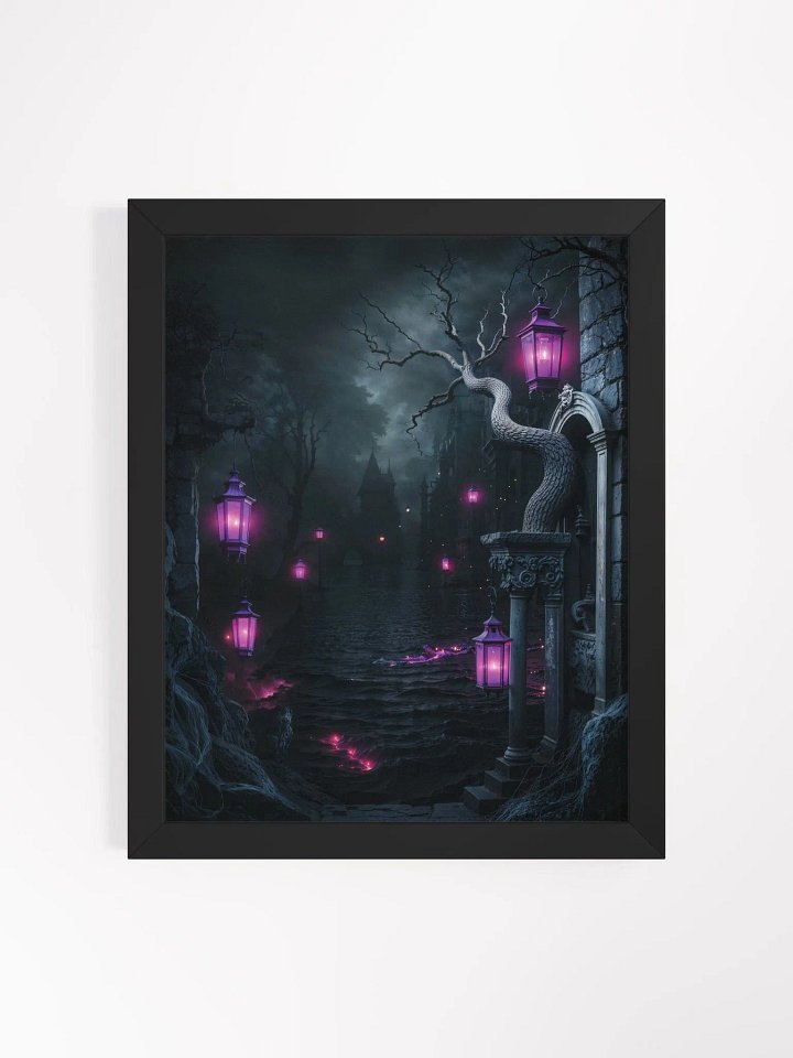 Gothic Lanterns Framed Print product image (2)