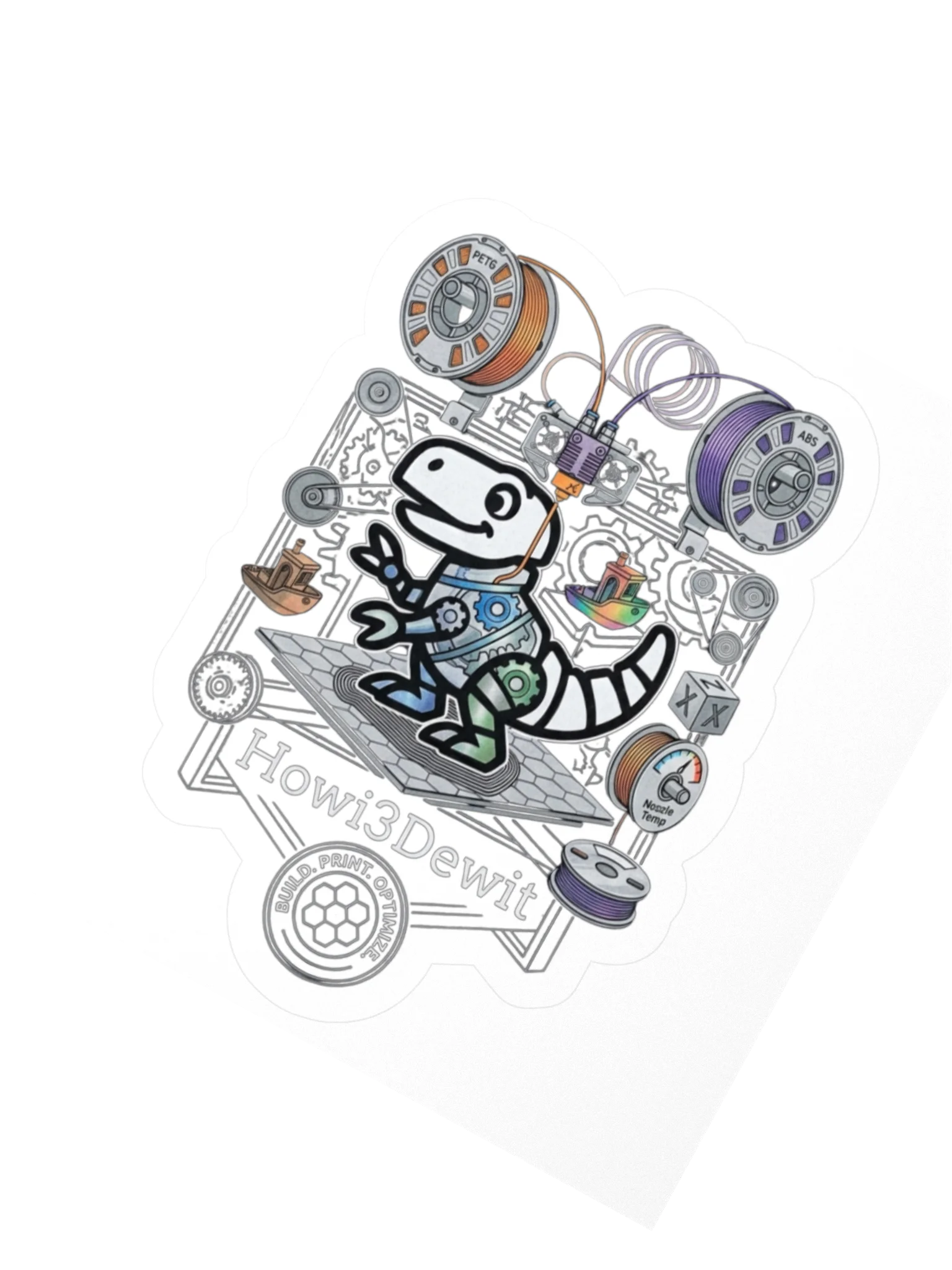 Howi3Dewit sticker product image (6)