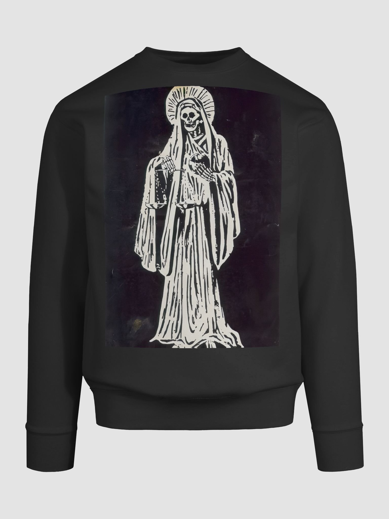 santa muerte sweater product image (9)