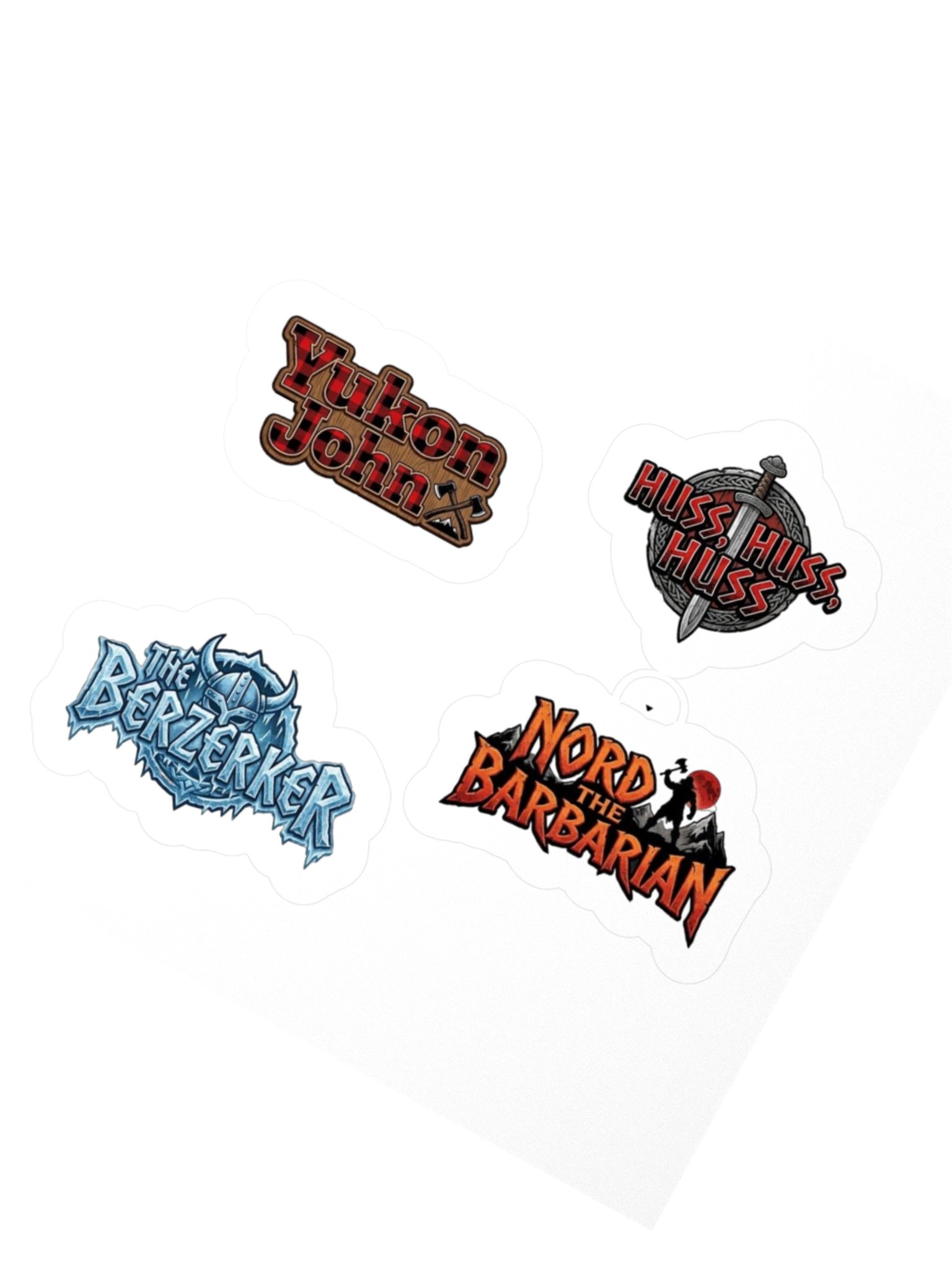 John Nord Kiss Cut Sticker Set product image (4)