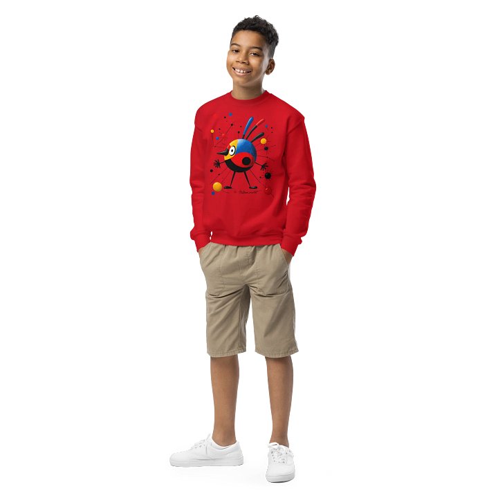 Gildan Youth Crew Neck Sweatshirt product image (1)