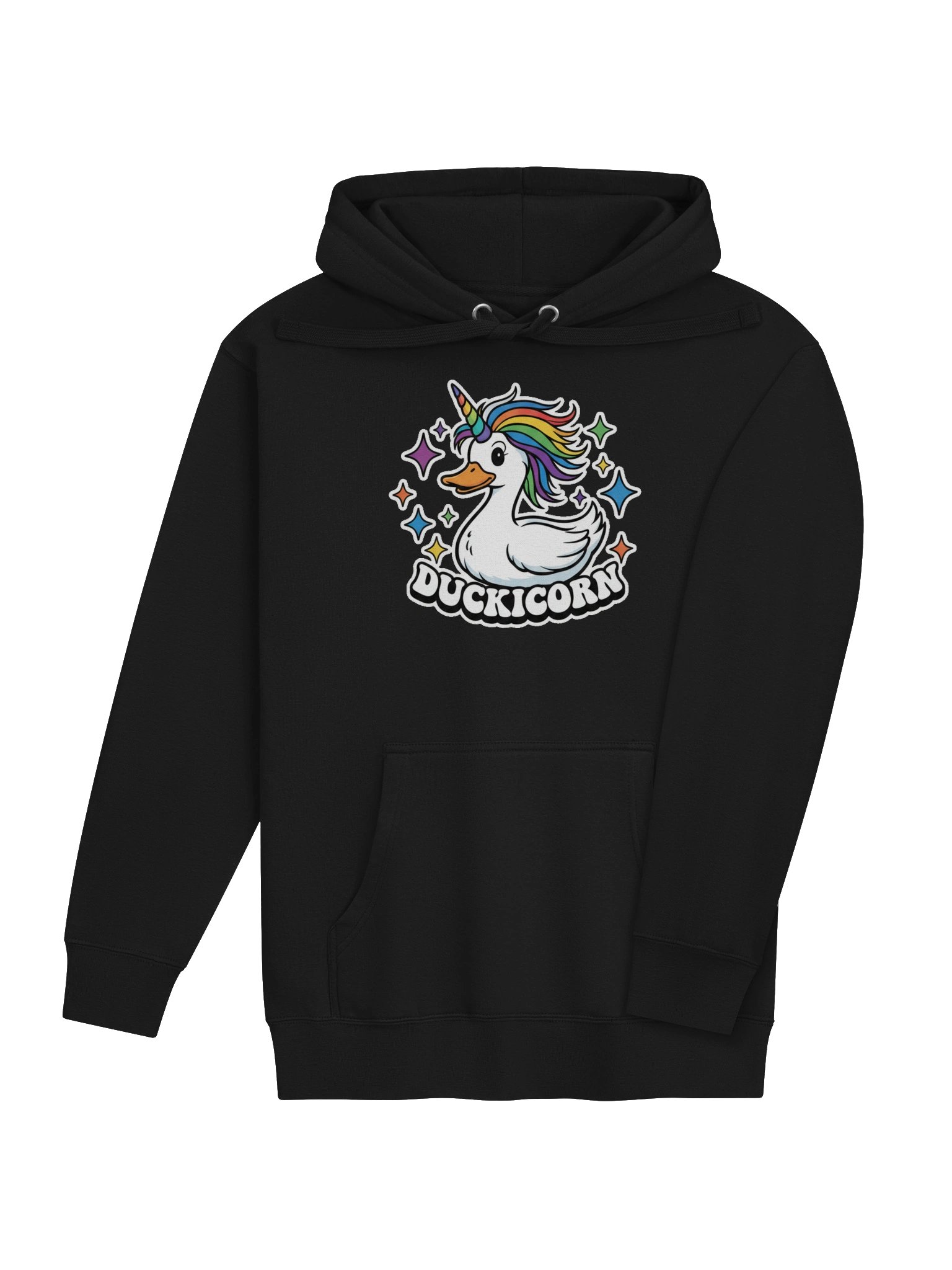 Duckicorn Rainbow Unicorn Duck Hoodie product image (4)