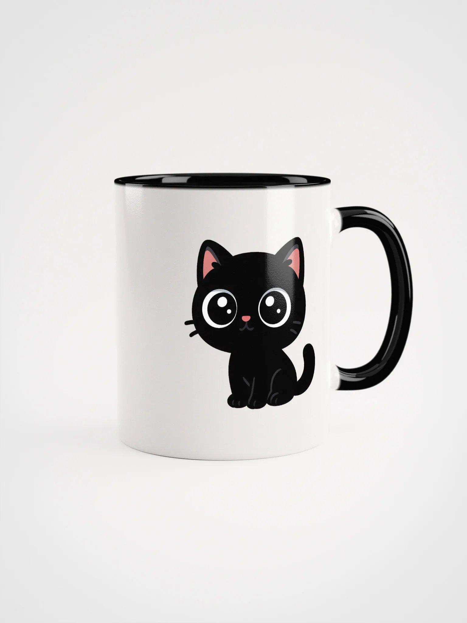 Cute Black Cat Mug product image (9)