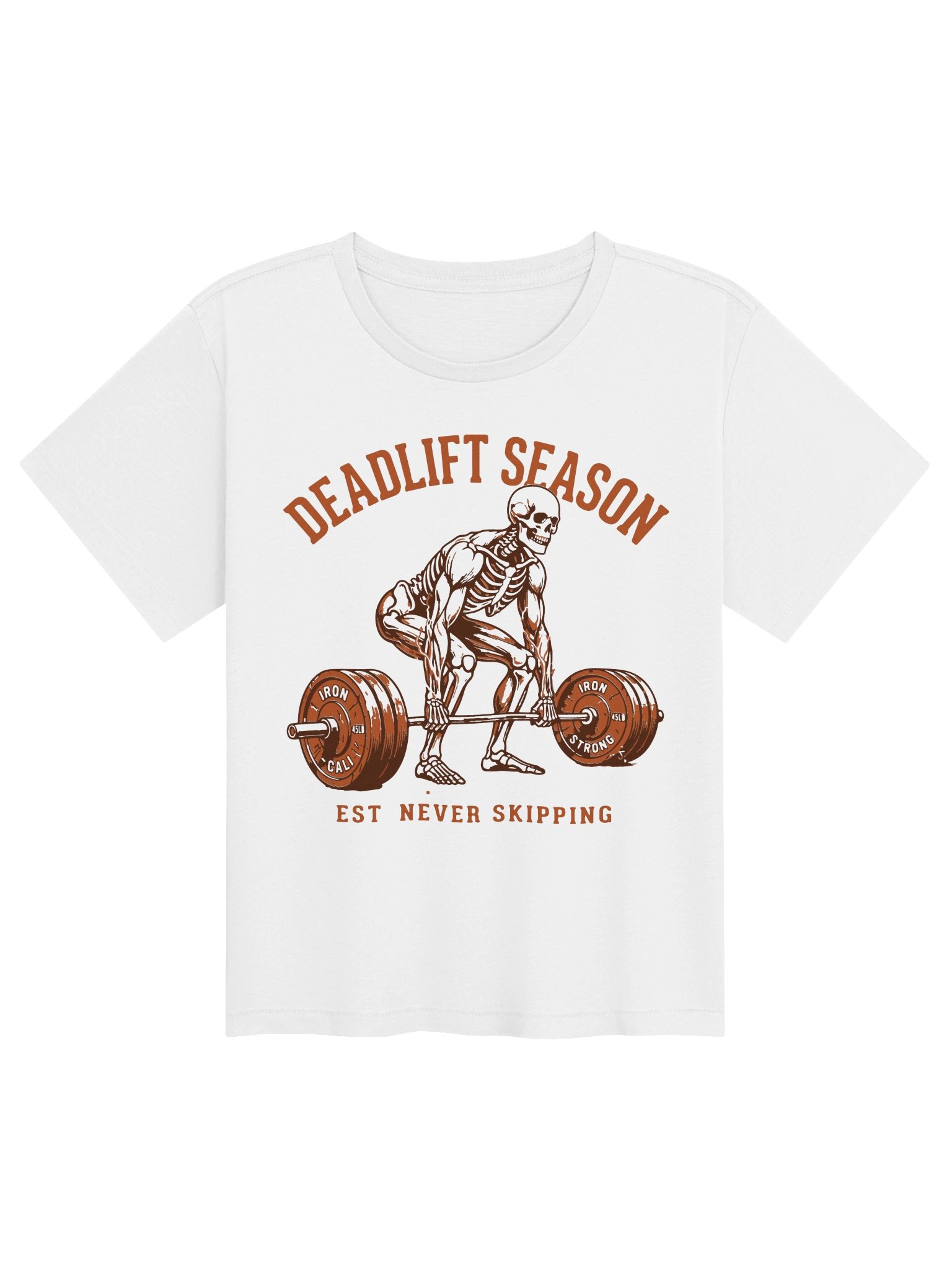 Deadlift Season Women's High-Waisted Tee product image (2)