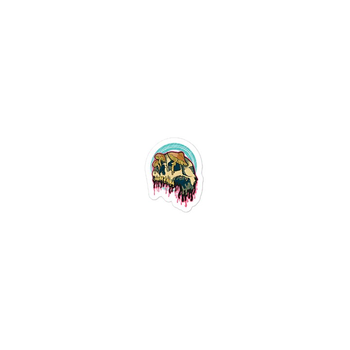 Drippy Mushroom Skull OG Sticker product image (2)