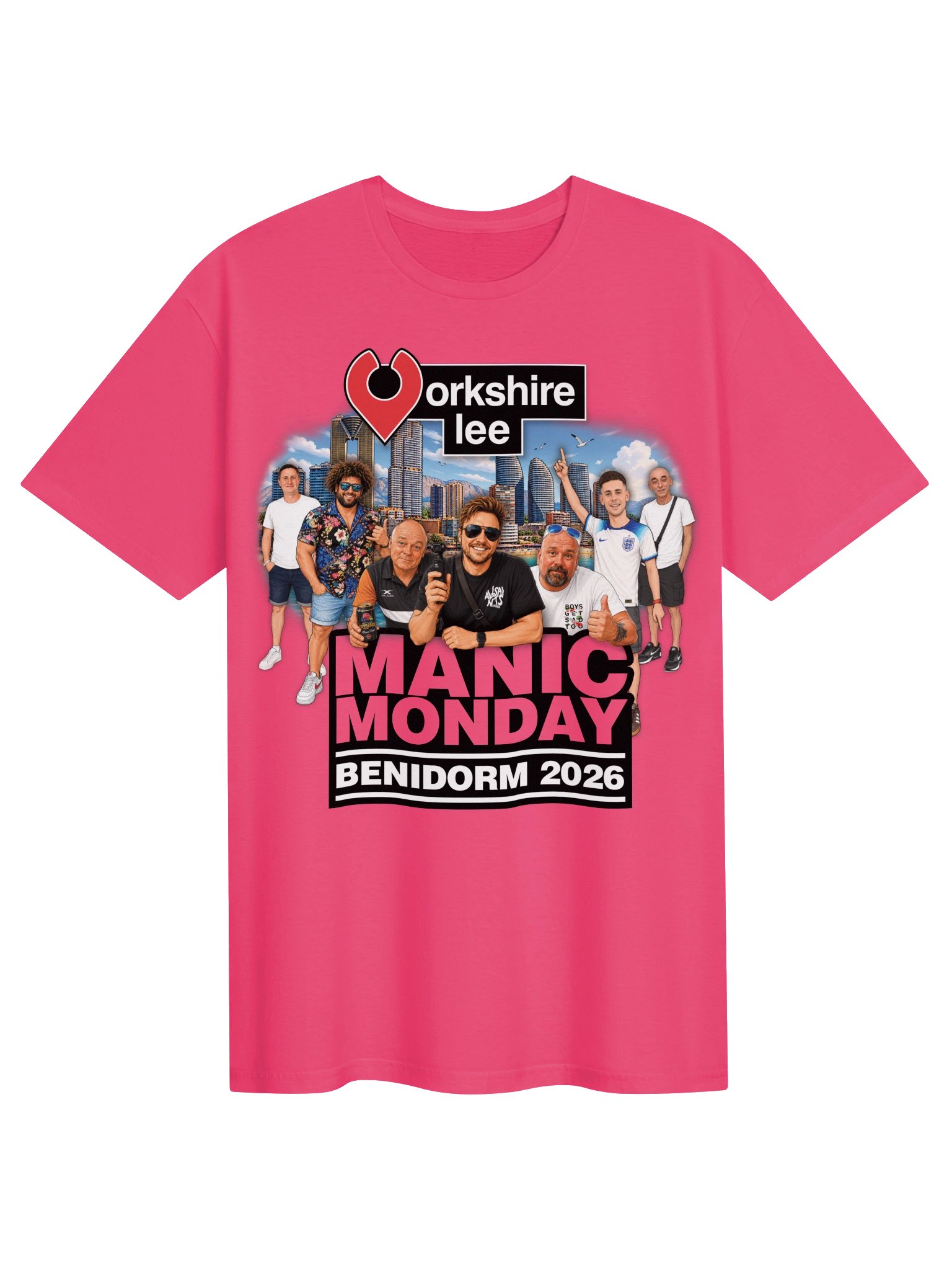 Manic Monday 2026 T-Shirt (The Lads) product image (1)
