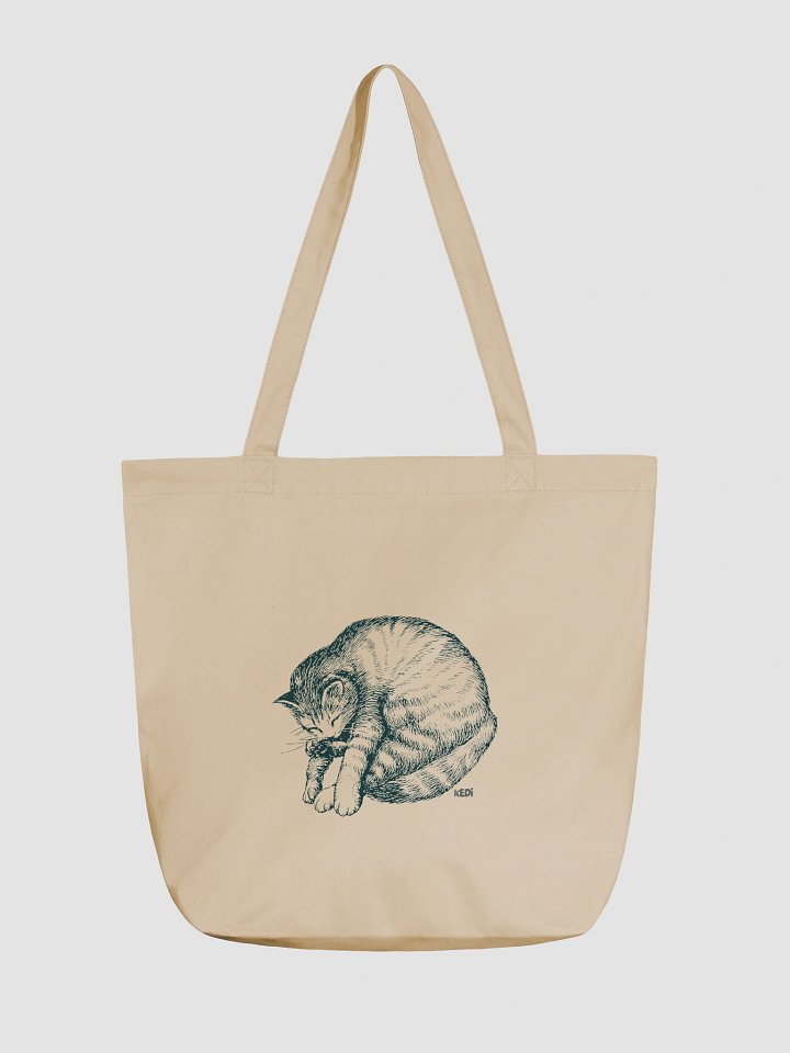 Cozy Cat Nap Eco Tote product image (1)