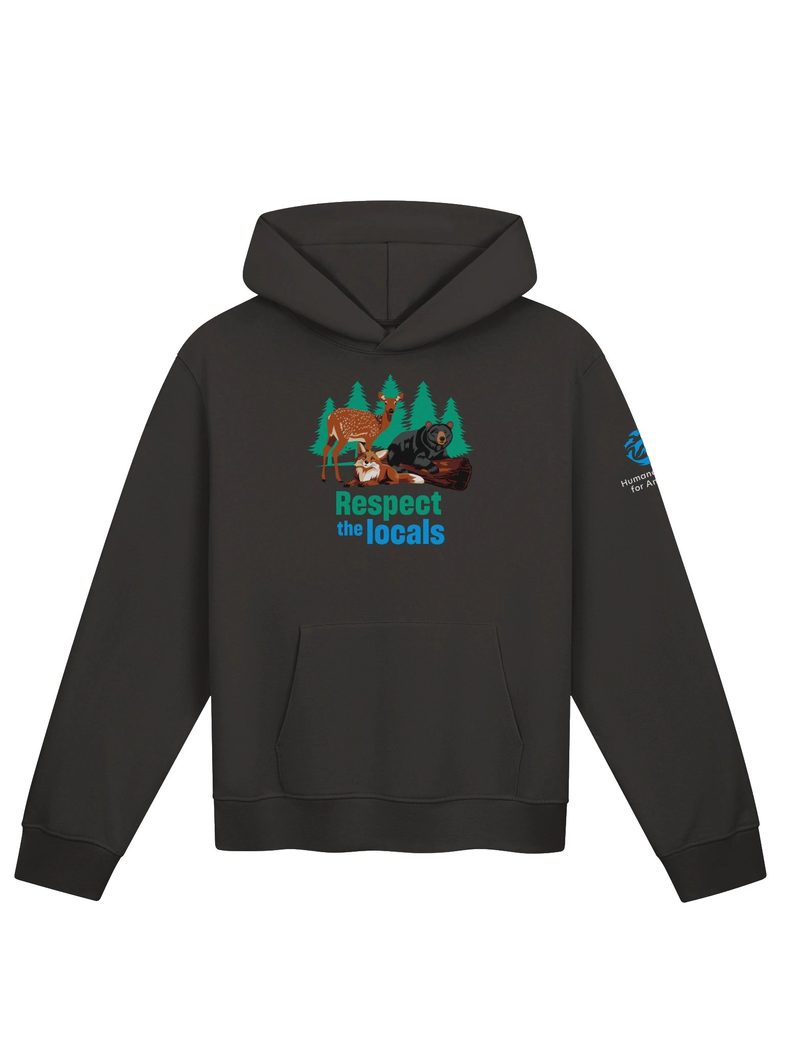 Respect the locals - Hoodie product image (1)