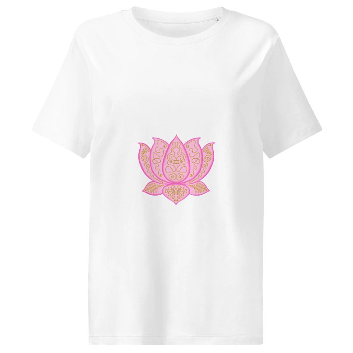 Lotus Elegance Organic Cotton T-Shirt product image (1)