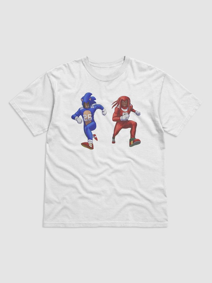 Sonic and Knuckles Detroit Lions Shirt product image (2)