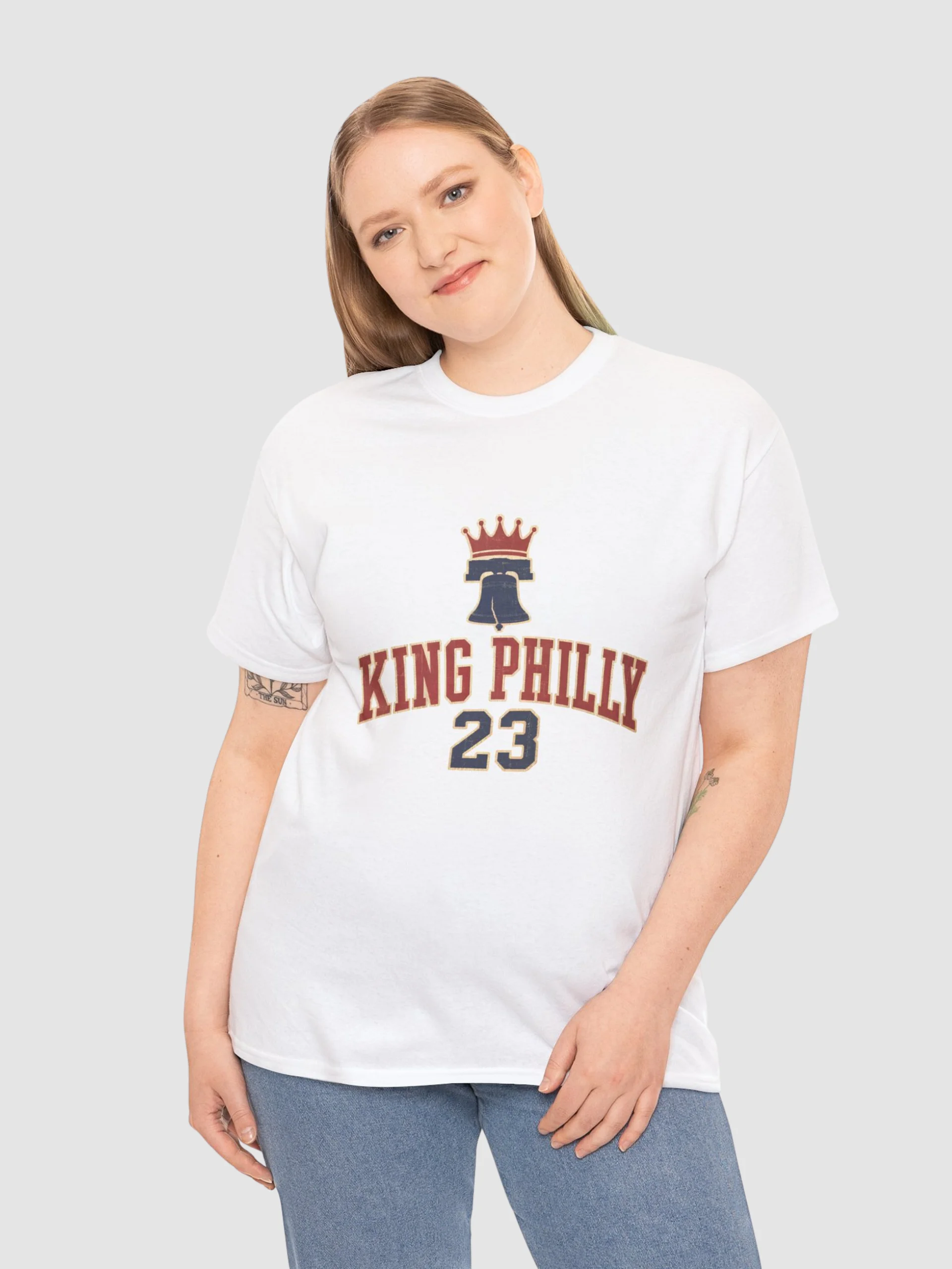 King Philly 23 LeBron James Philadelphia Shirt product image (1)