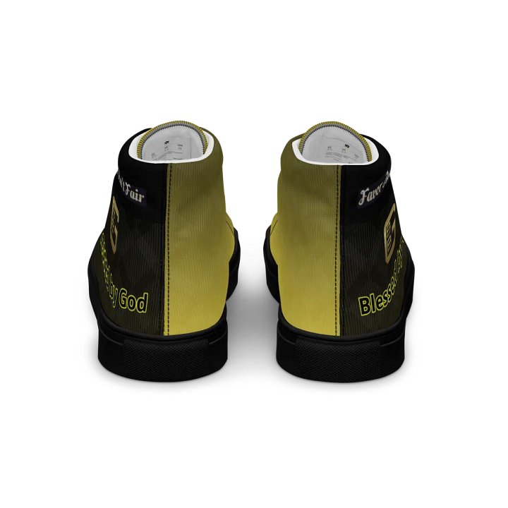 BBG Black and Gold High Tops - Black Soles product image (2)