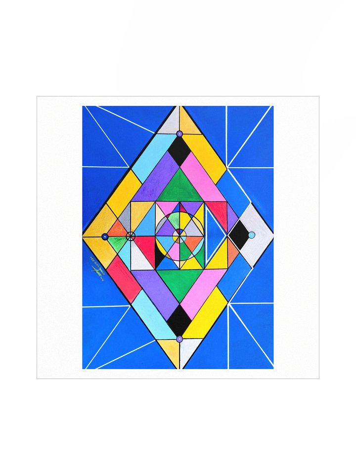 New Gothic Mandala - Enhanced Matte Paper Poster 18×18 product image (1)