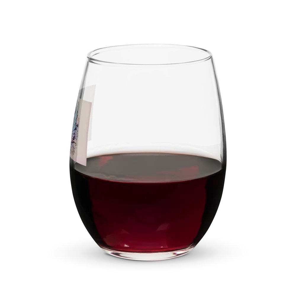 Celestial Wings Stemless Wine Glass product image (7)