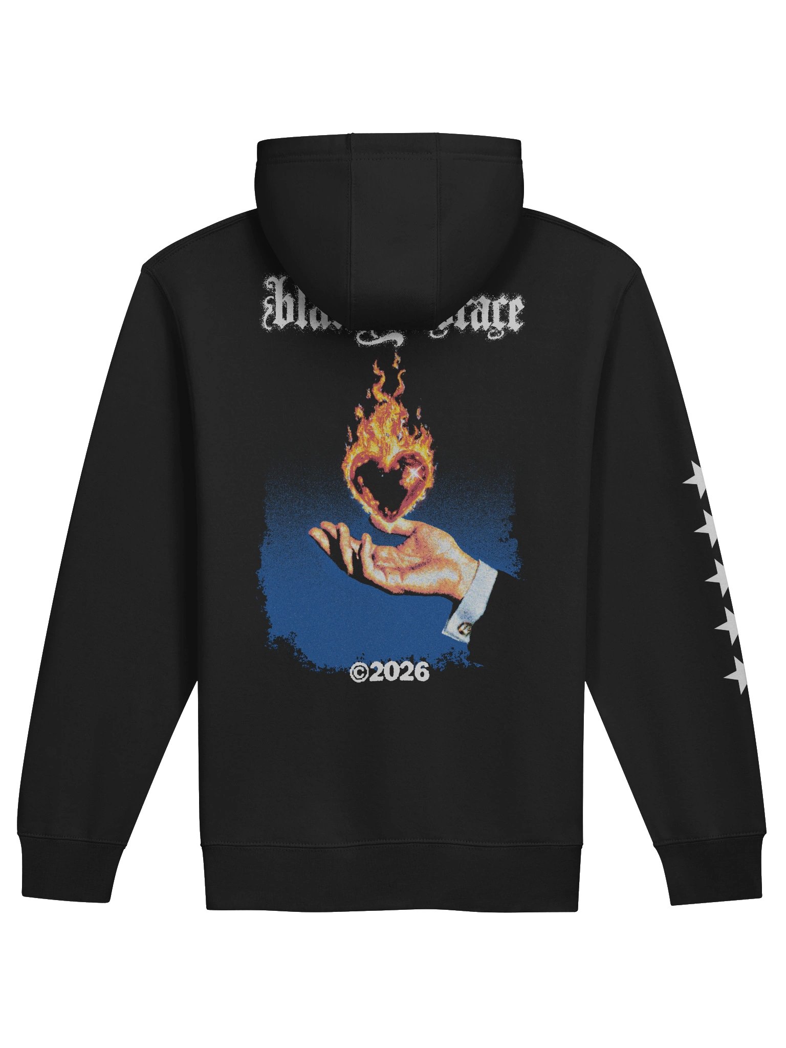 Burning Love Zip Hoodie product image (1)