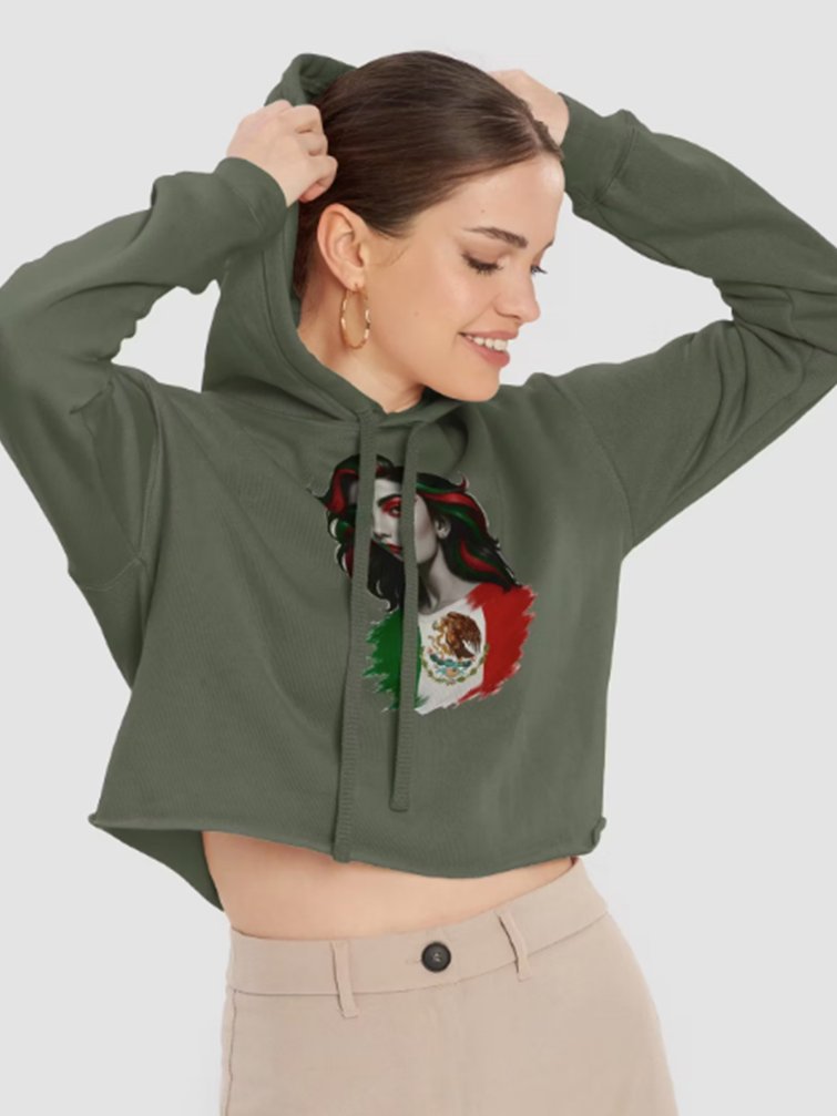 USA Mexico Canada Flag Woman Clipart Bundle PNG | Patriotic Splash Design product image (4)