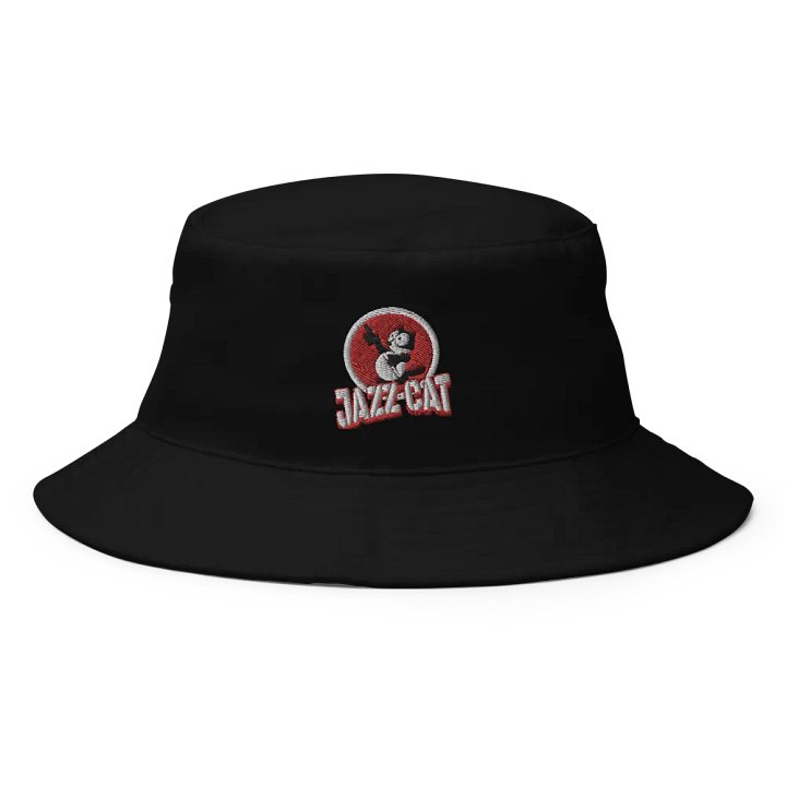 Jazz Cat Cotton Twill Bucket Hat product image (1)
