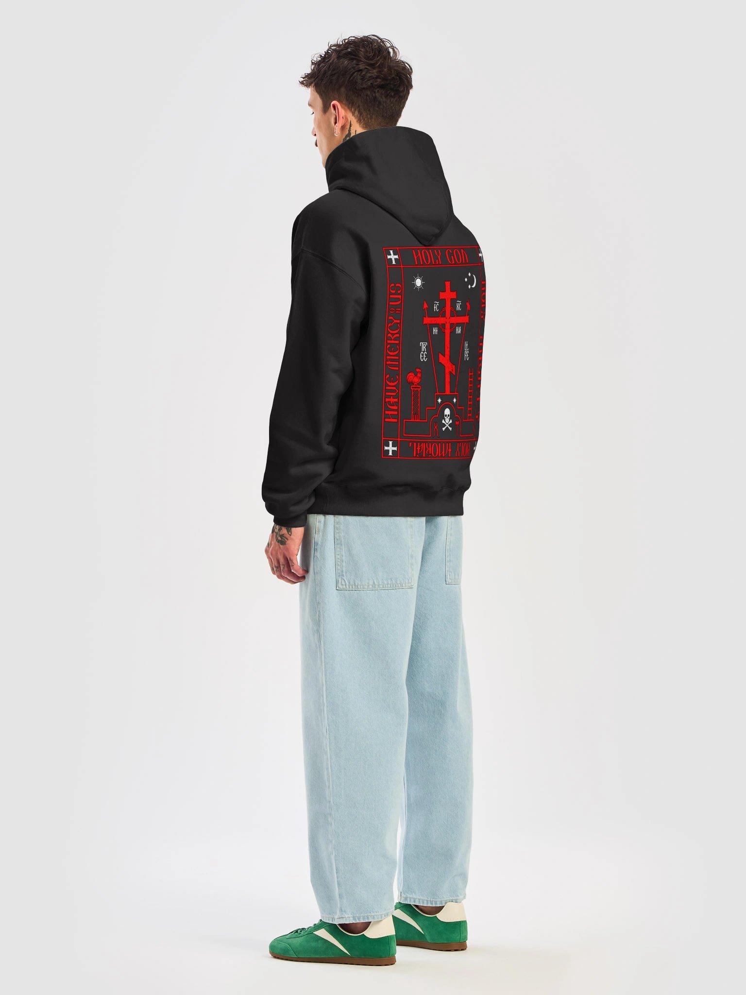 Holy God Super Heavyweight Hoodie product image (8)