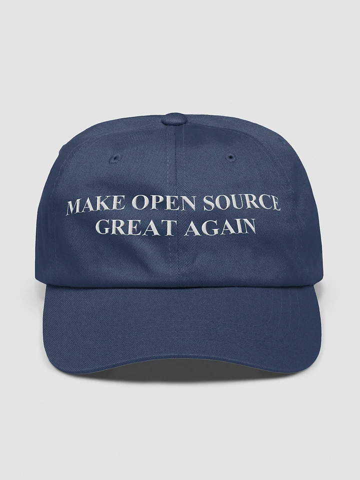 MAKE OPEN SOURCE GREAT AGAIN cap - 100% cotton product image (2)
