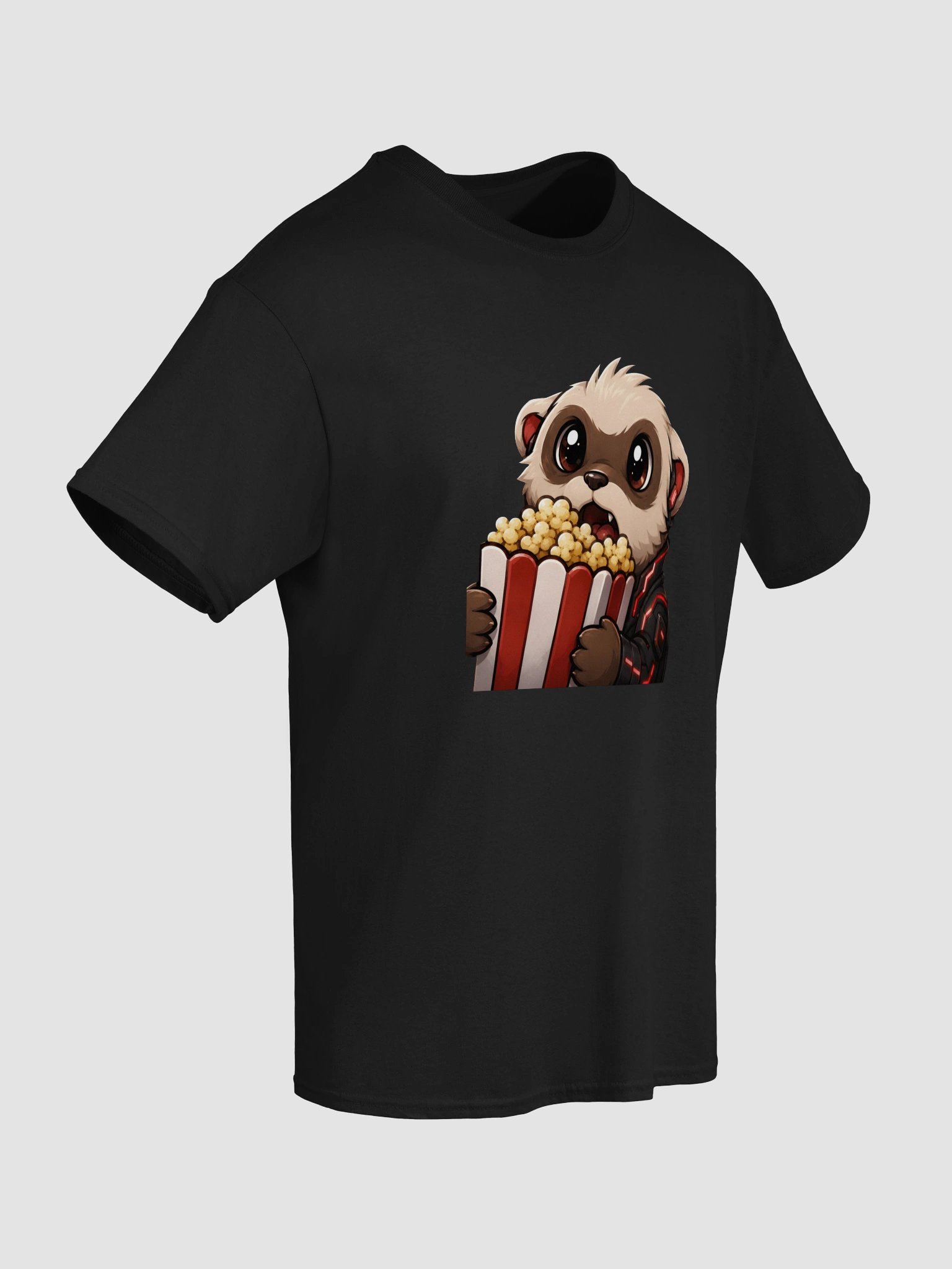 Ferret Popcorn Tee — Movie Night's Cutest Guest product image (66)
