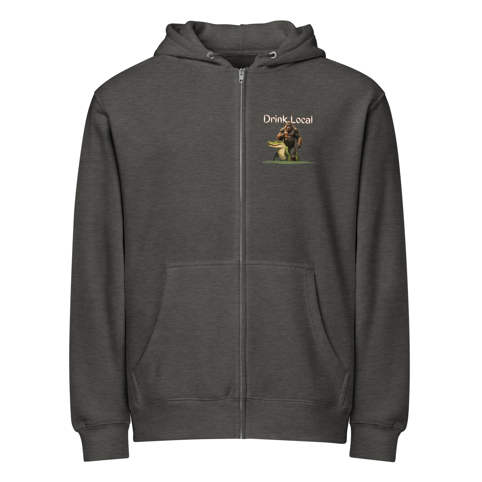 Drink Local (Beer) Full Zip Hoodie product image (1)