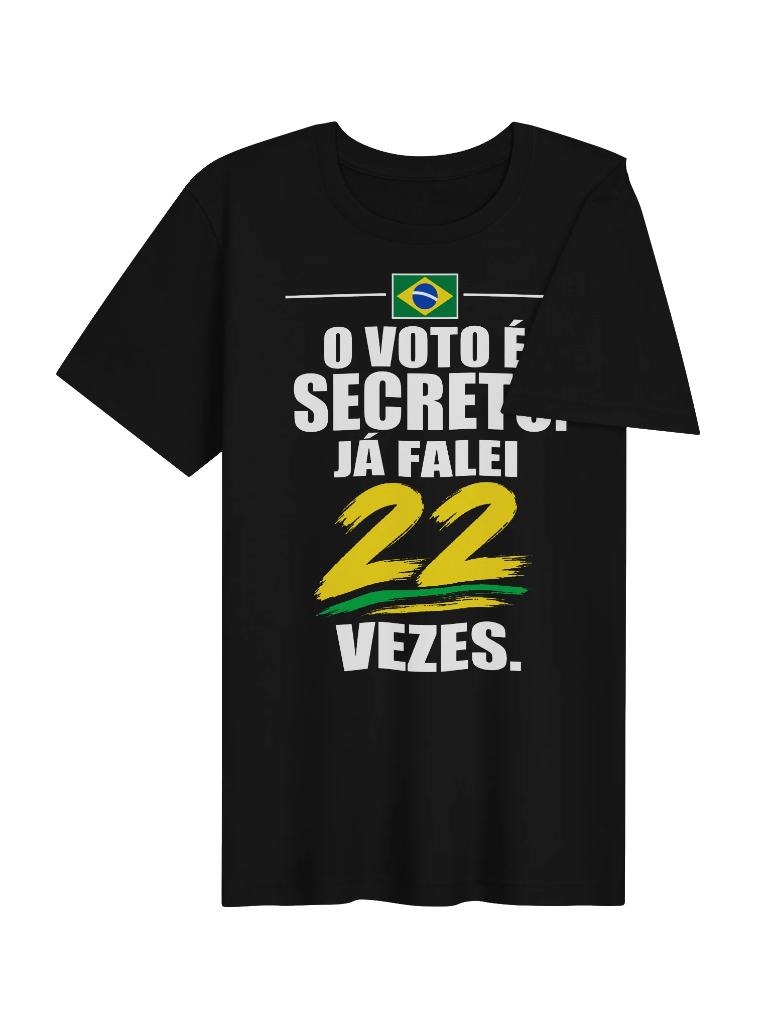 Voto Secreto , só voto 22 — T-Shirt | Model II product image (4)