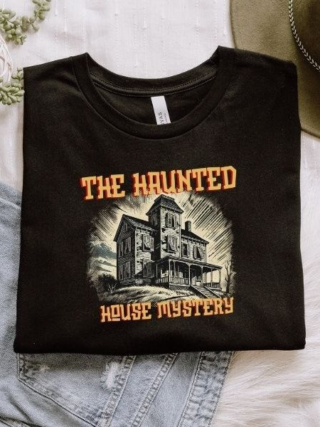 Haunted House Magic Funny Vintage Pulp Mystery Harry Potter Shirt product image (2)