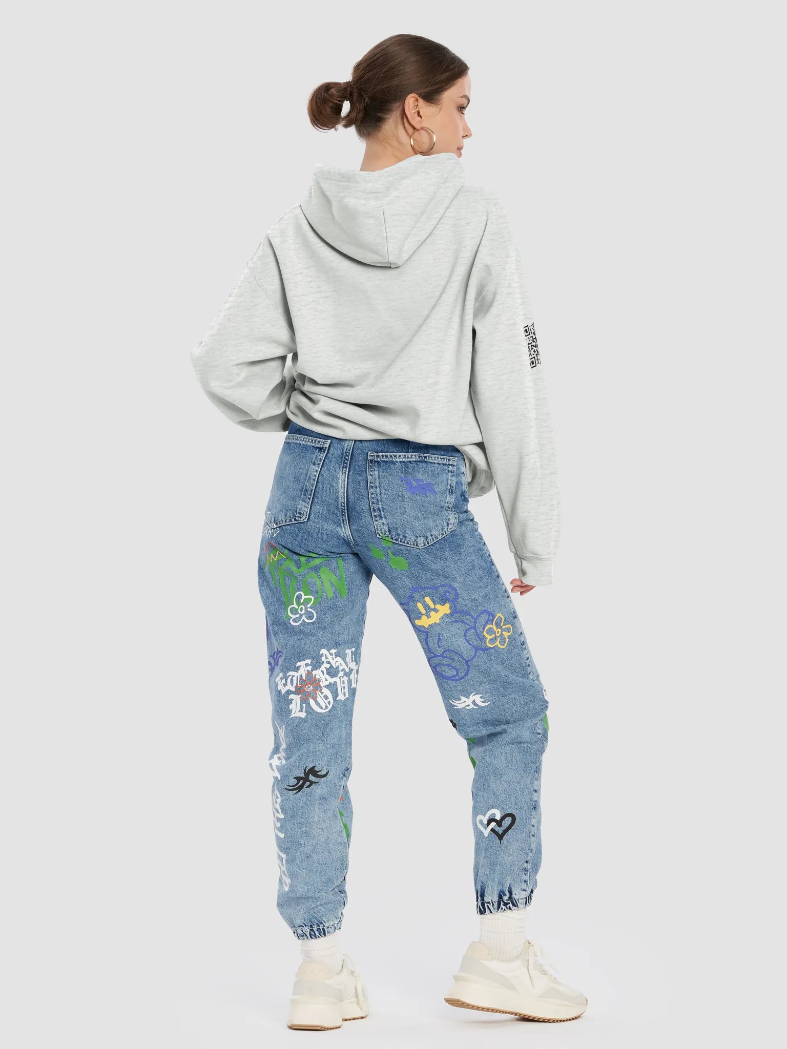 Pense Em Jesus - Brazilian/Portugeze Think About Jesus Hoodie product image (17)