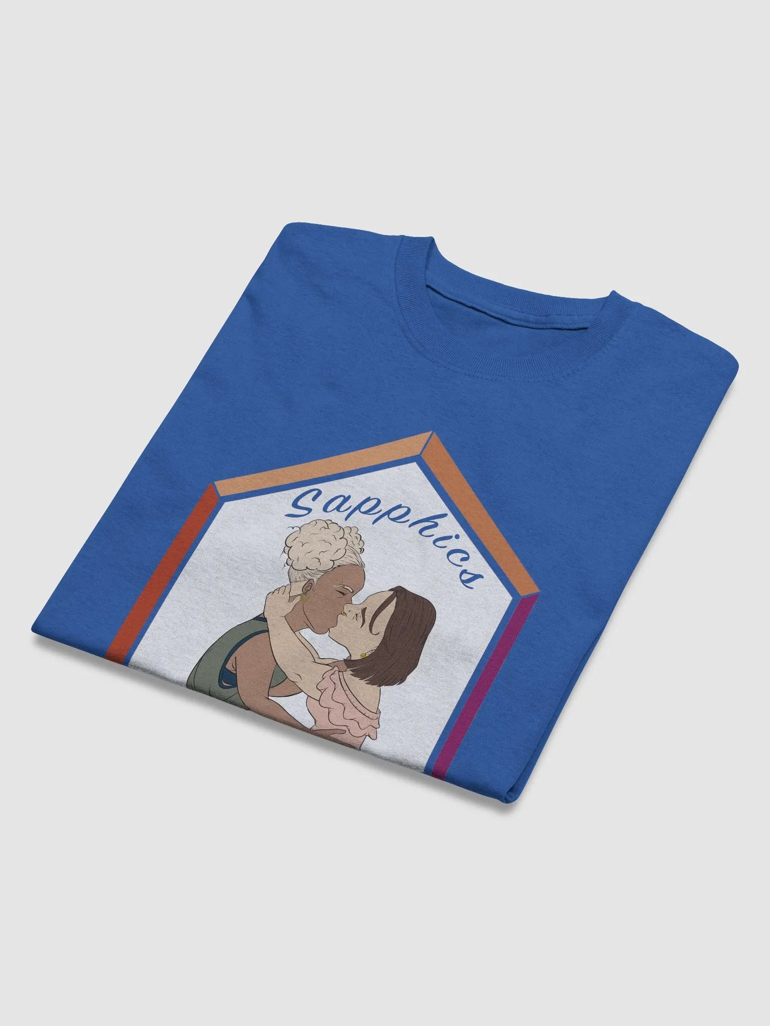 04 Sapphics Only Cotton Tee product image (30)