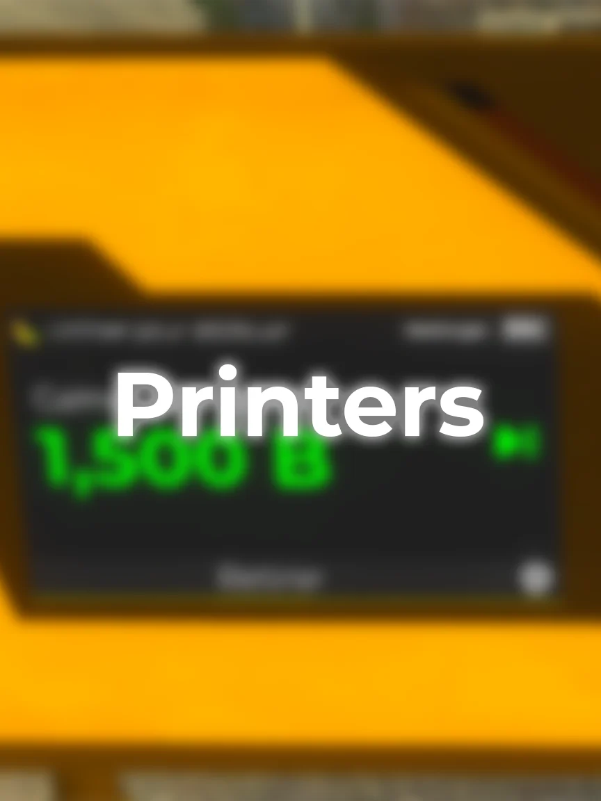 [Addon] Banana RP - Printers product image (1)