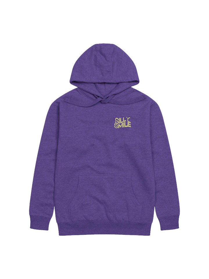 Silly Smile Hoodie Purple product image (1)