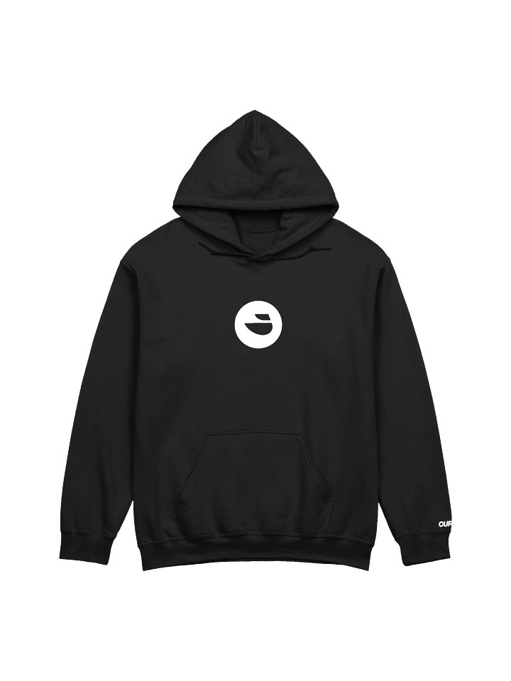 Curdia White Logo Embroidered Hoodie product image (1)