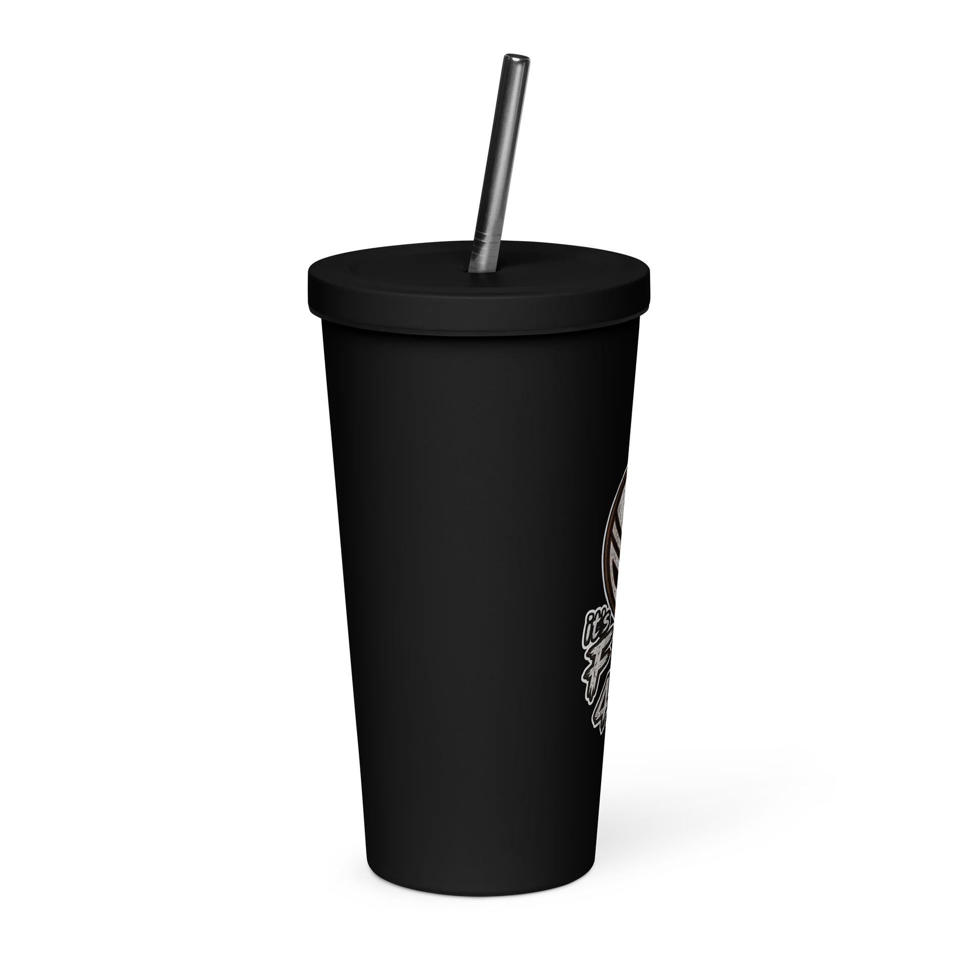 20 oz Insulated Tumbler with a Straw - Its F KOU 4 Life product image (4)