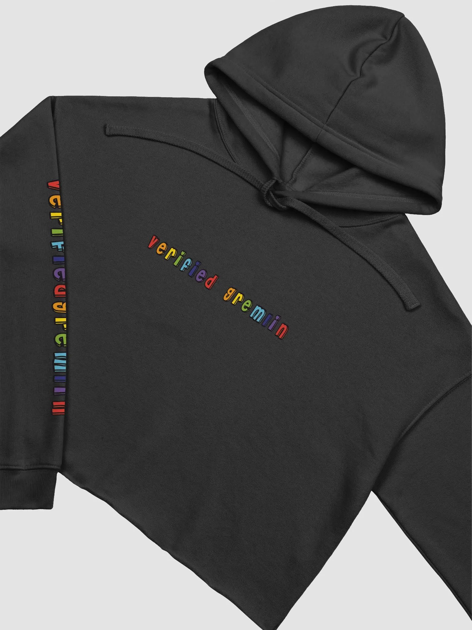 Verified Gremlin Crop Hoodie product image (8)