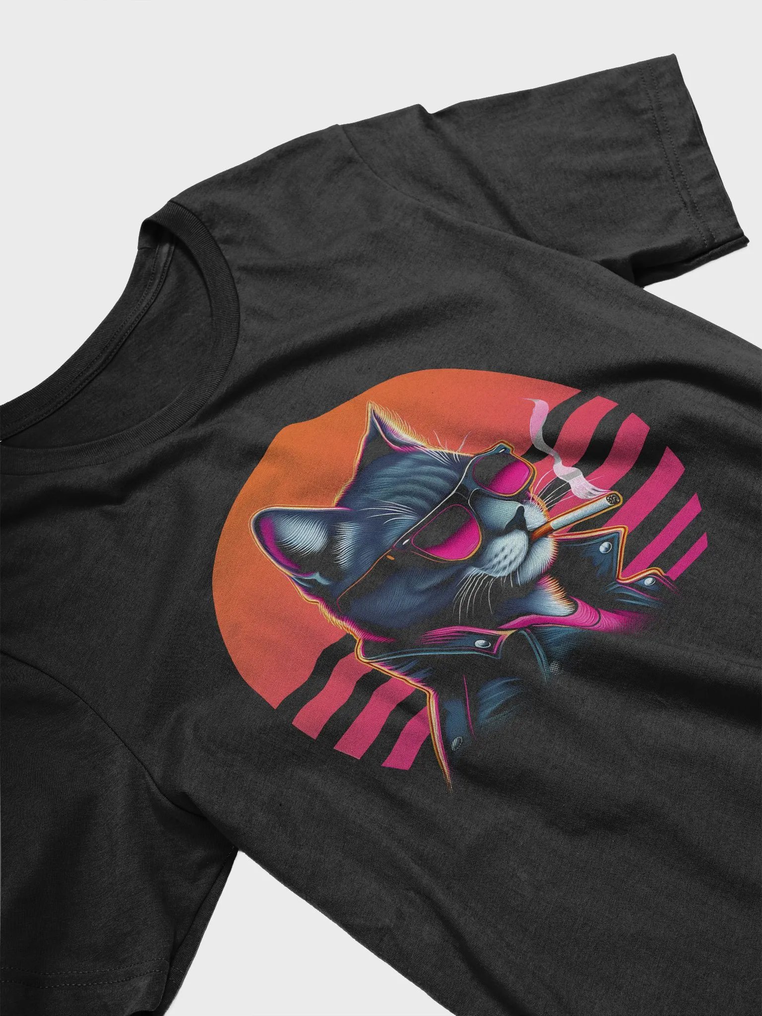 Badass Fury Super Soft Sunset Shirt (Natural Contrast Design) product image (3)