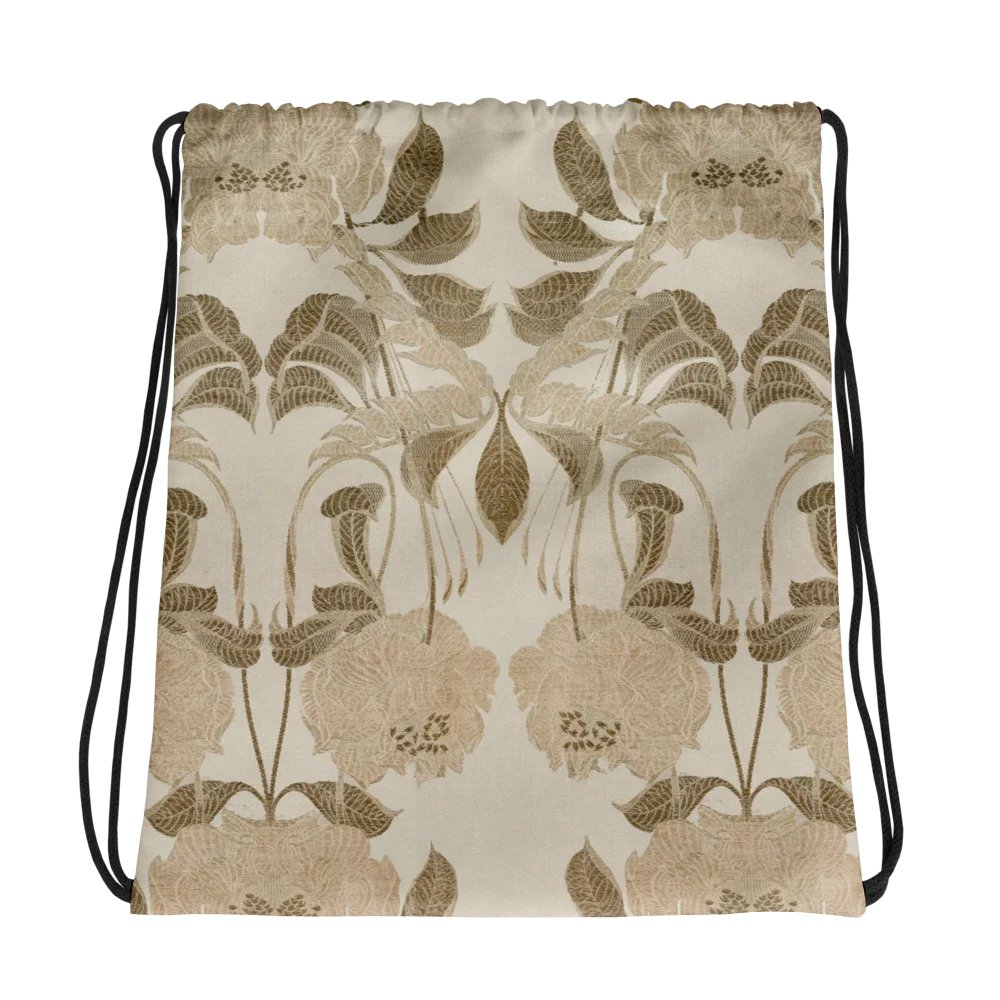 Art Nouveau Design. Drawstring Backpack product image (1)