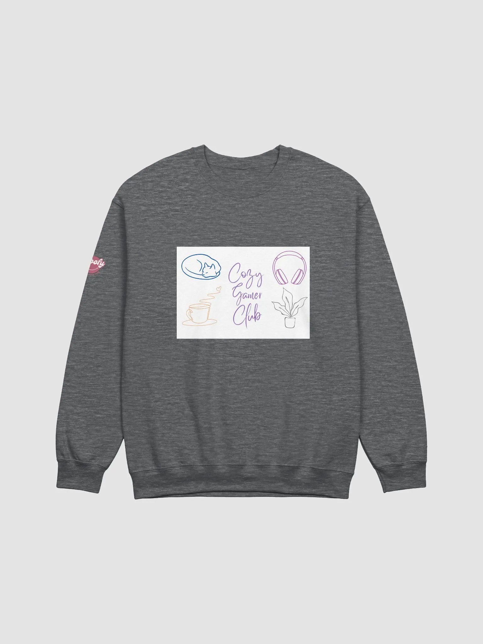 Cozy gamer club sweatshirt product image (1)