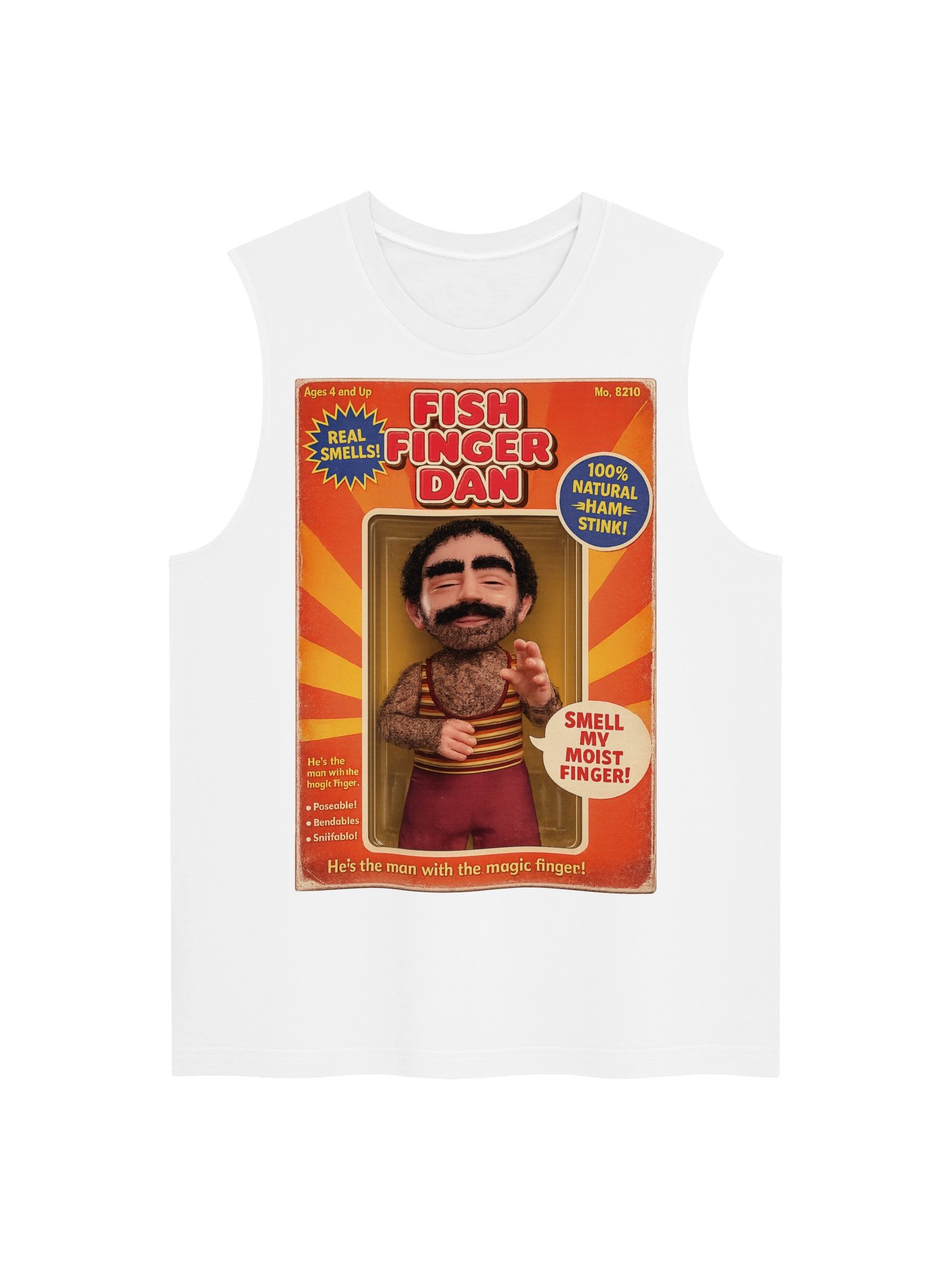 666 Toys | Fish Finger Dan | Bella+Canvas Unisex Muscle Tank product image (3)