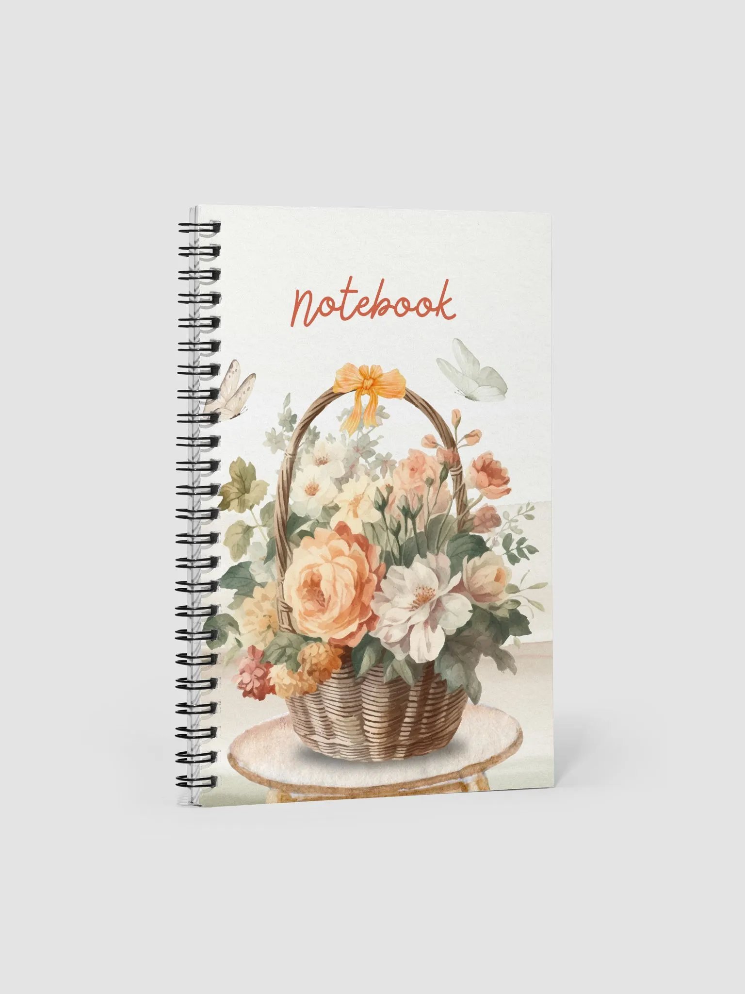 Whimsical Blooms Spiral Notebook product image (1)