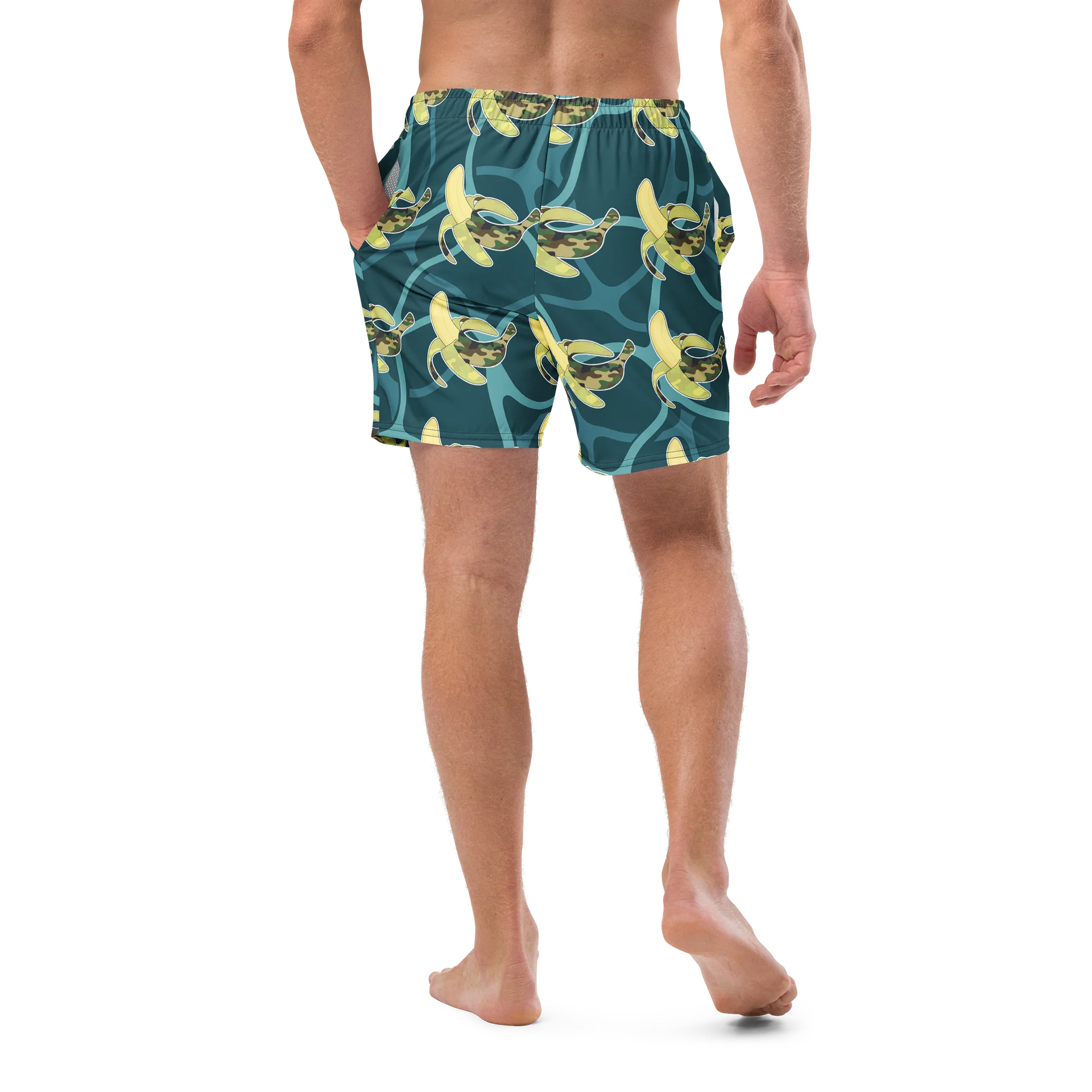 Banana Army Swim Trunks product image (10)