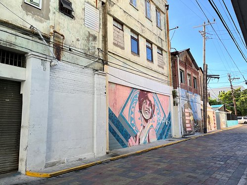 Now that the storm is over, the Prince Far I mural project can proceed. A spot has been selected, it's a white wall left to t...