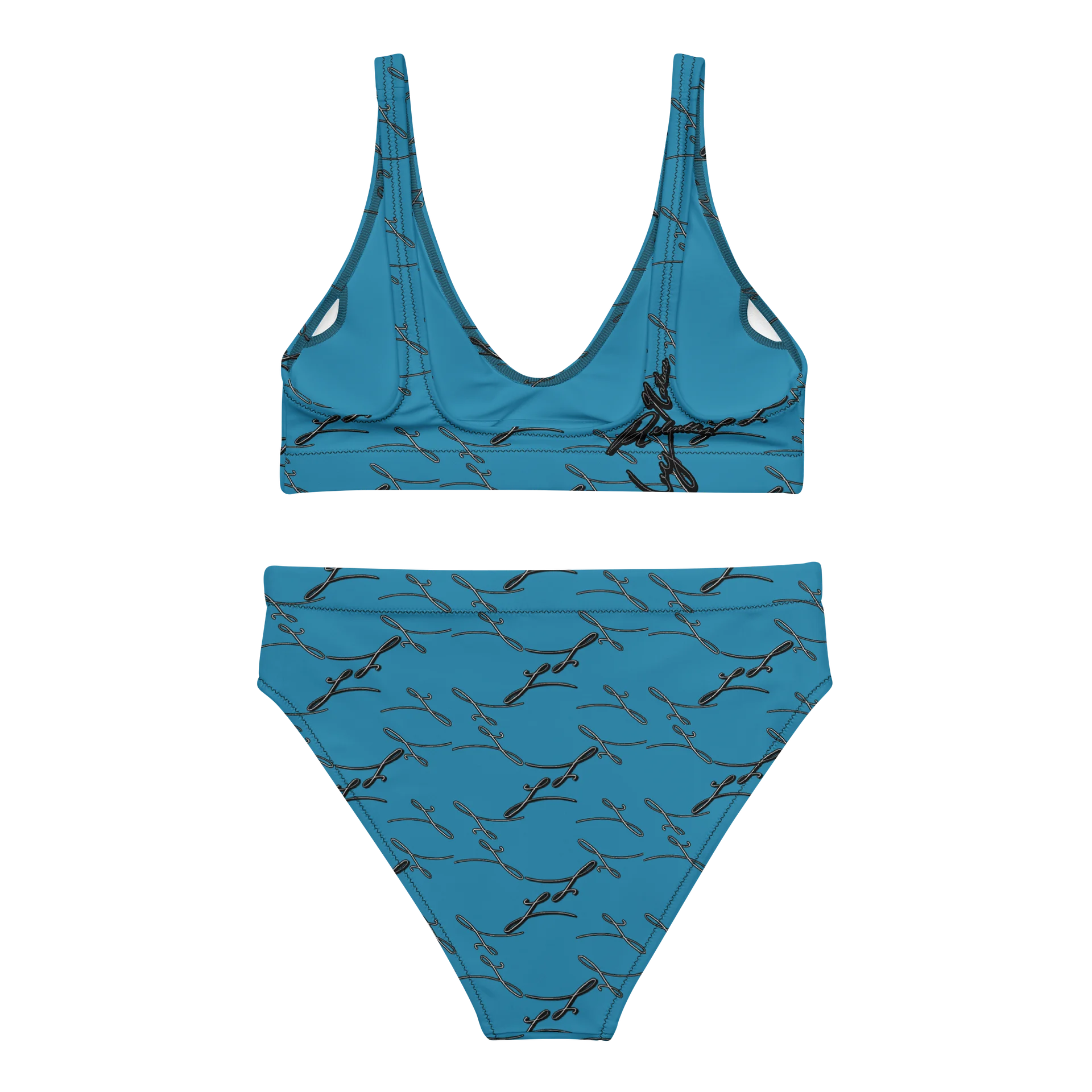 Cerulean Tide High-Waisted Bikini product image (3)