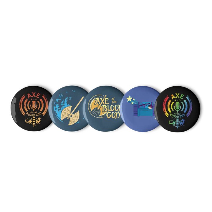 Axe of the Blood God Button Set product image (1)